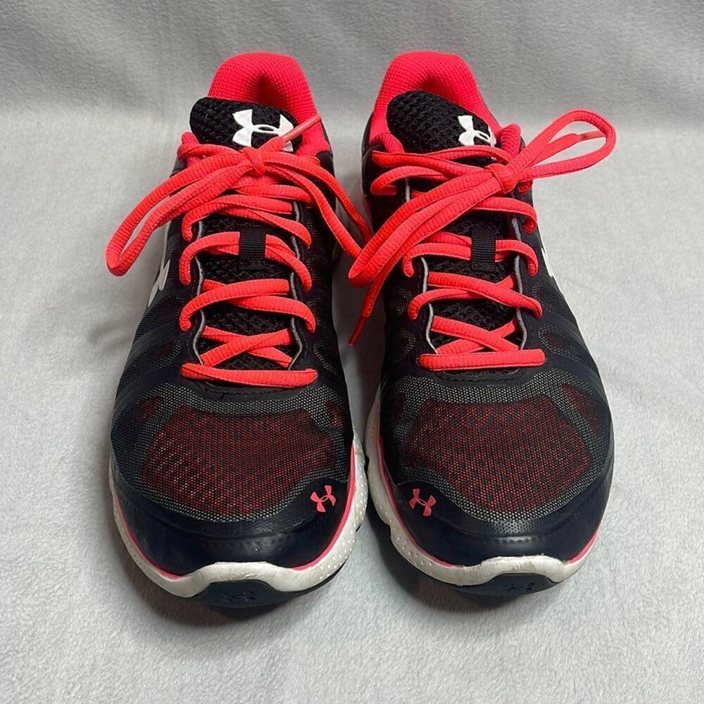 Under Armour Micro 4d-Foam Black and Pink Shoes Size 9